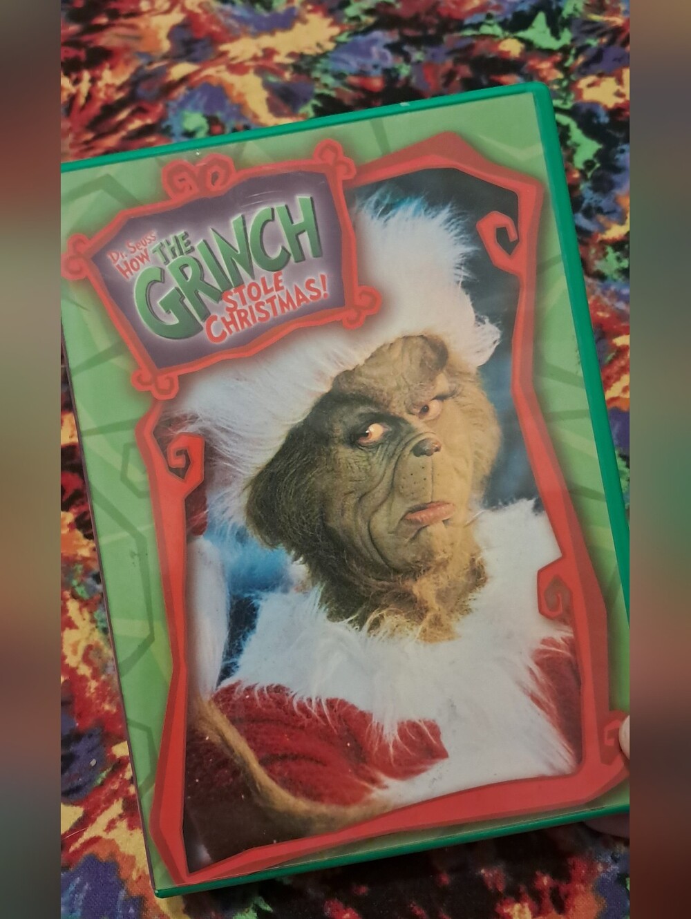 Dr. Seuss How The Grinch Stole Christmas DVD/Cassette Tape/Book Set